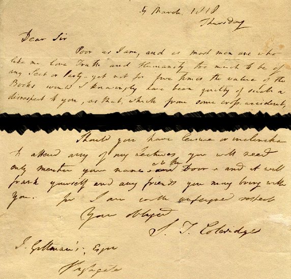 Autograph Letter