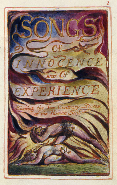 Book Cover of Songs of Innocence and of Experience.