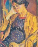 Portrait of Vanessa Bell by D. Grant