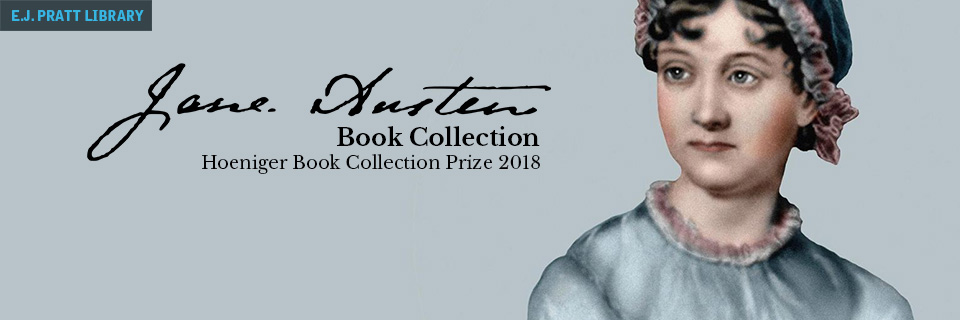 Jane Austen Book Collection - Hoeniger Book Collection Prize 2018