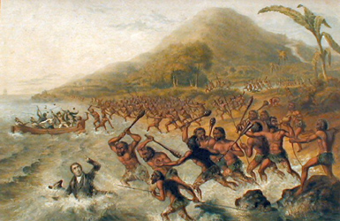 THE MASSACRE OF THE LAMENTED MISSIONARY