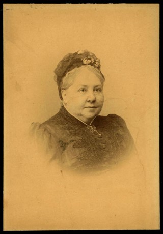 Jessie Hillebrand, 1891.