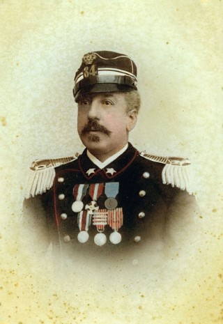 Dante Pratesi in military uniform, [n.d.].