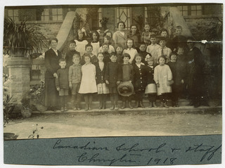 Canadian School for Missionary Children and Staff, Chengtu, 1918 Credit: United Church Archives.