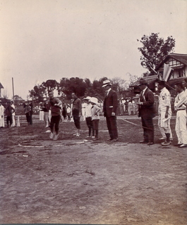 Sports day at West China Union University  Union, c 1915 Credit: Johns Family.