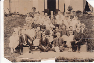 The First Preparatory Conference of our West China Missions, [Junghsien,May 1918] Credit: Bridgman Family.