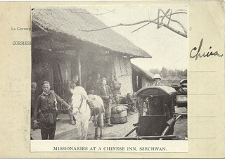 Missionaries at a Chinese Inn, Szechwan Credit: Bowles Family  / David Rutherford.
