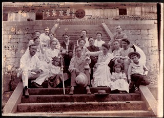 Missionary Group, West China 1904 Credit: Walmsley Family.