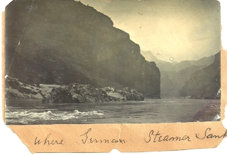 Where the German Steamer Sank Credit: Bowles Family  / David Rutherford.