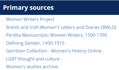 finding primary sources in online collections