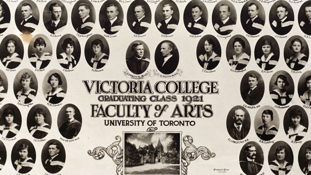 Victoria College (Toronto, Ont.). Class of 1921 Fonds